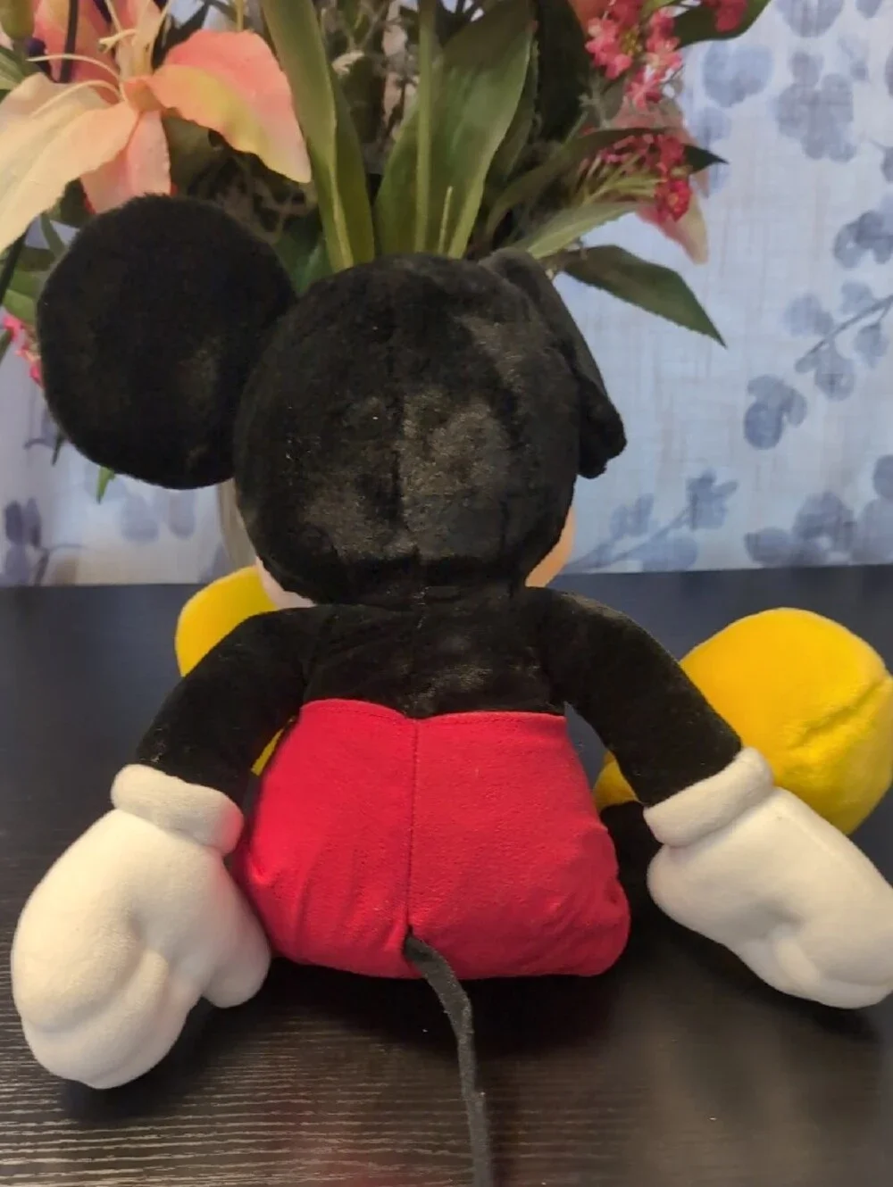 Disney Mickey Mouse Plush - Black, Red, Yellow
